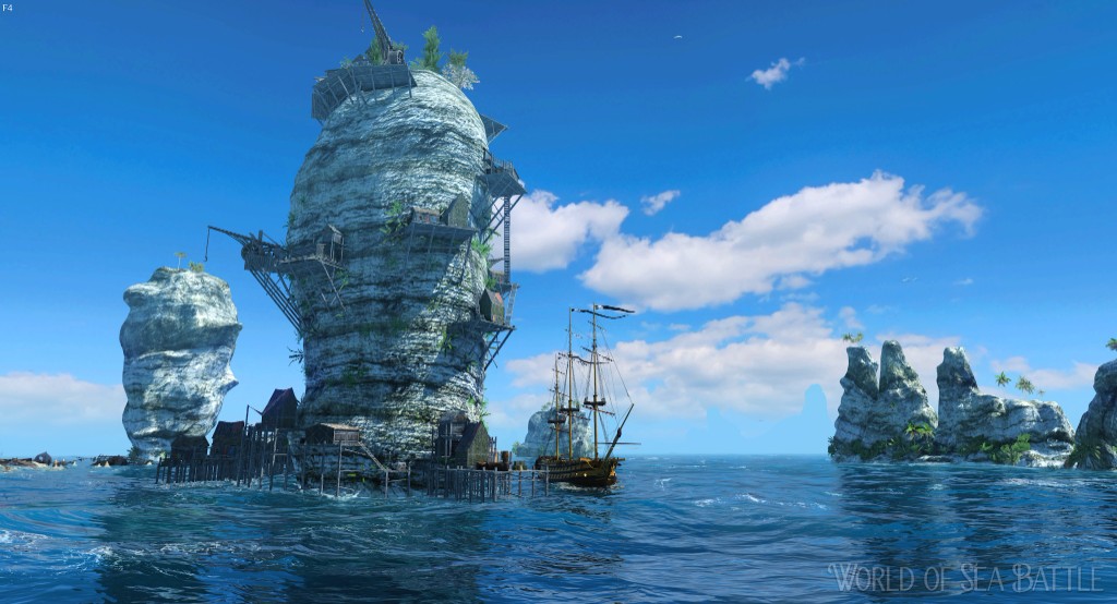 Galleon and sea-stack settlement in the Archipelago